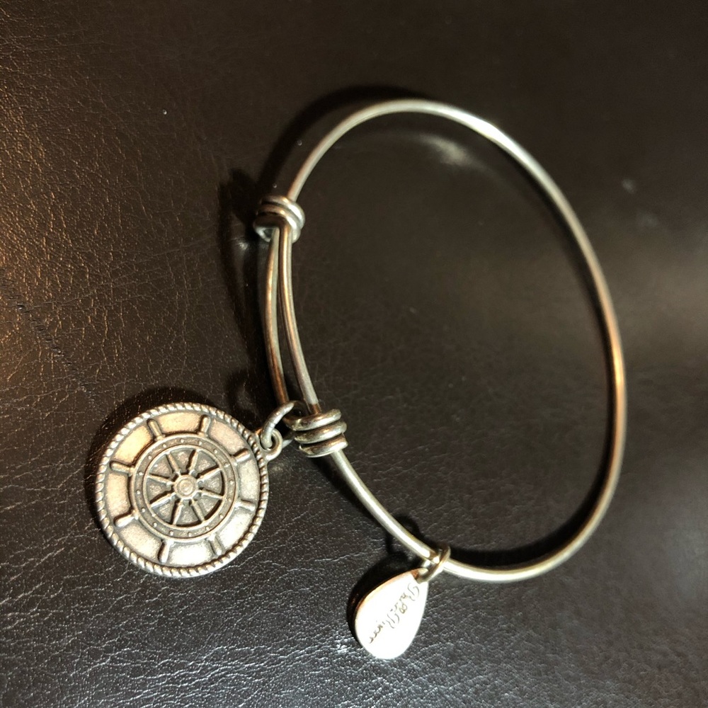 Silver charm bracelet